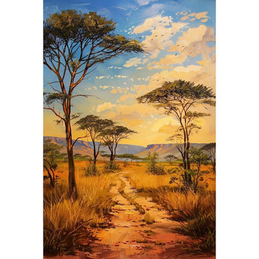 Canvas of African Landscape